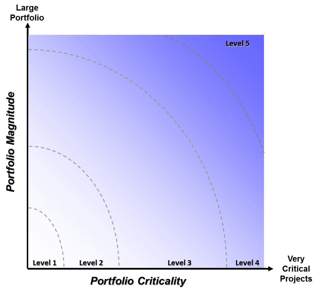 Portfolio Maturity Based on Magnitude and Criticality